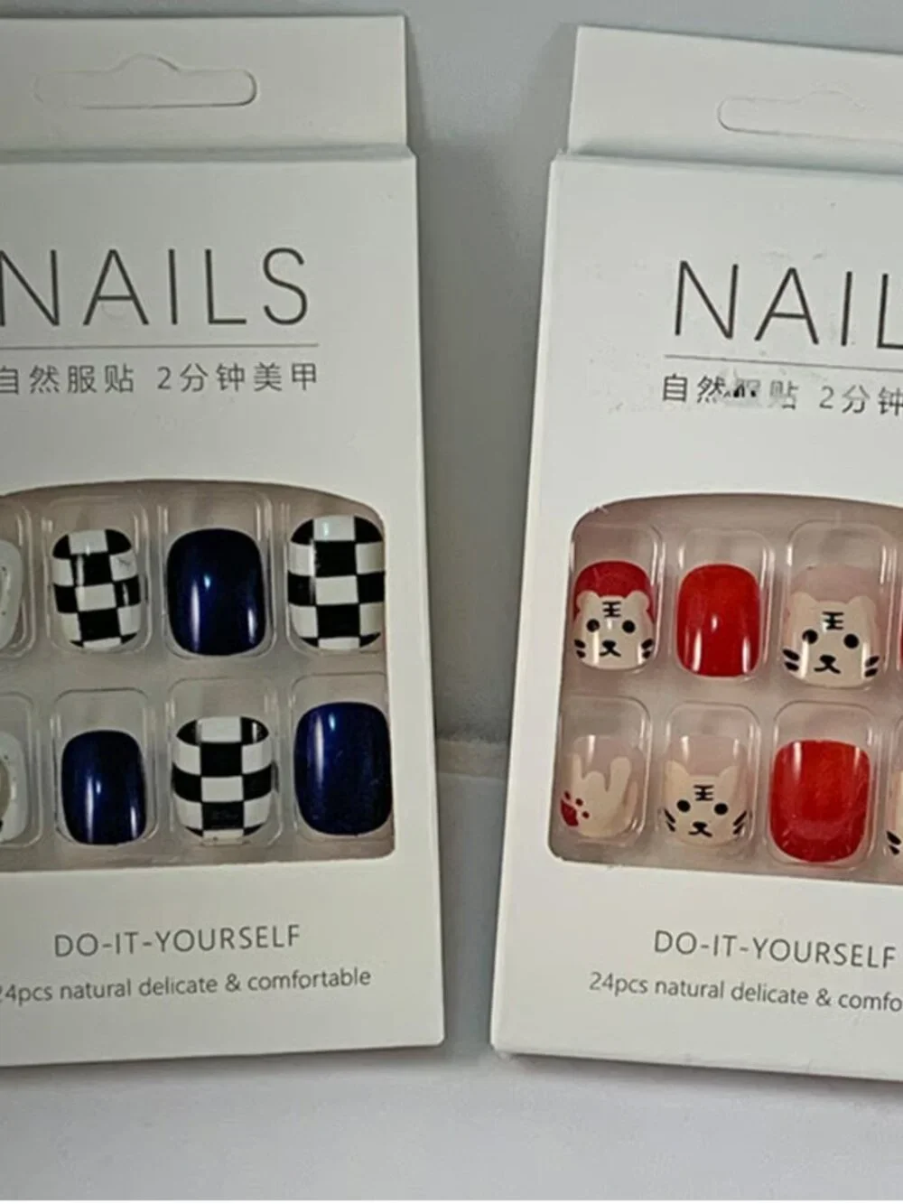 *8 SURPRISE Boxes* Press On Nails LOT